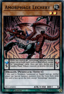 Yugioh Amorphage Lechery FIGA-EN055 Super Rare 1st Edition NM
