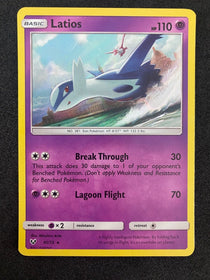 Pokemon Latios 41/73 Shining Legends Holo NM