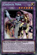 Yugioh Centaur Mina BROL-EN020 Secret Rare 1st Edition LP
