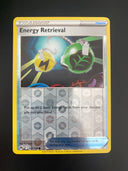 Pokemon Energy Retrieval 127/159 Crown Zenith Reverse Holo NM-MINT