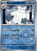 Pokemon Abomasnow 060/182 Destined Rivals Reverse Holo NM