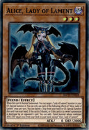 Yugioh Alice, Lady of Lament BACH-EN028 Super Rare 1st Edition LP