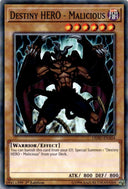 Yugioh Destiny HERO - Malicious LEHD-ENA04 Common 1st Edition LP