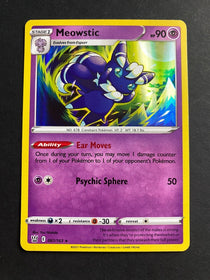 Pokemon Meowstic 061/163 Battle Styles Holo NM