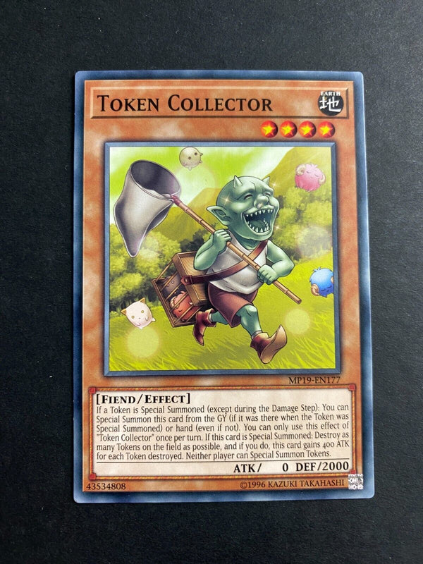 Yugioh Token Collector MP19-EN177 Common 1st Edition NM