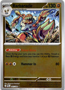 Pokemon Barbaracle 043/088 Perfect Order Reverse Holo NM