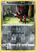 Pokemon Pawniard 091/159 Crown Zenith Reverse Holo LP