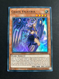 Yugioh Chaos Valkyria TOCH-EN008 Super Rare Unlimited Edition VLP/NM