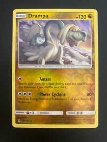 Pokemon Drampa 97/145 Guardians Rising Reverse Holo NM