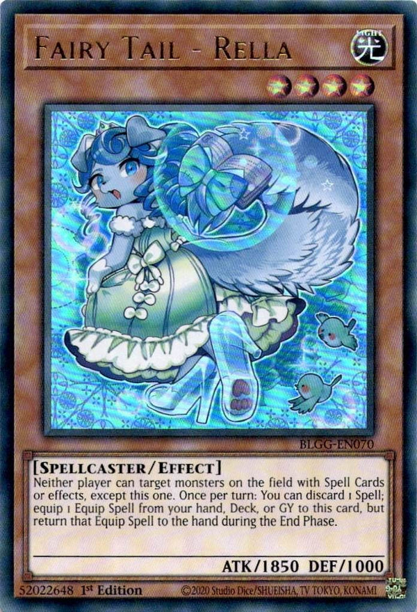 Yugioh Fairy Tail – Rella BLGG-EN070 Ultra Rare 1st Edition NM