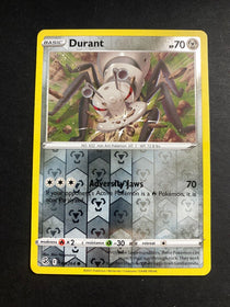 Pokemon Durant 184/264 Fusion Strike Reverse Holo NM