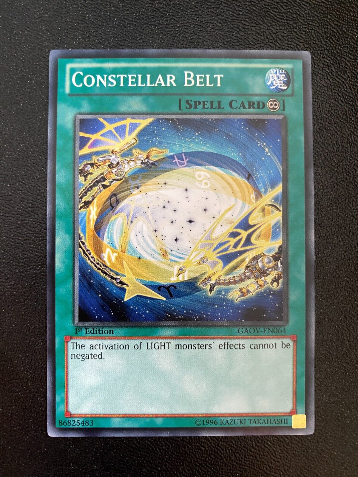 Yugioh Constellar Belt GAOV-EN064 Common 1st Edition LP