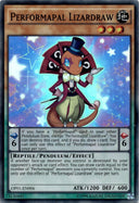 Yugioh Performapal Lizardraw OP01-EN006 Super Rare Unlimited Edition LP