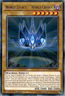 Yugioh World Legacy - "World Crown" CYHO-EN011 Rare 1st Edition DAMAGED