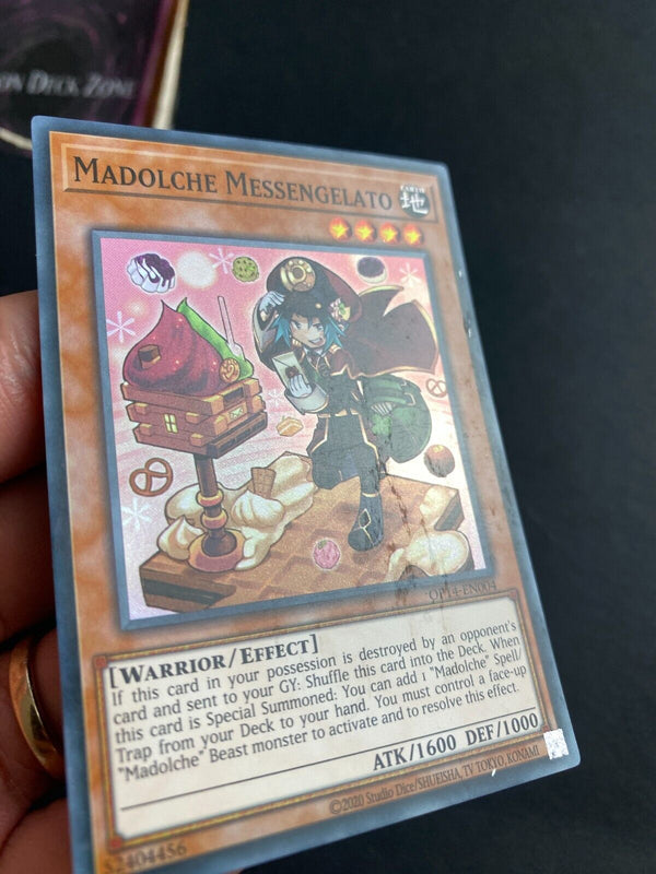Yugioh Madolche Messengelato OP14-EN004 Super Rare Unlimited Edition HP