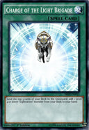 Yugioh Charge of the Light Brigade SR02-EN033 Common 1st Edition LP