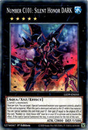Yugioh Number C101: Silent Honor DARK LED9-EN010 Common 1st Edition NM