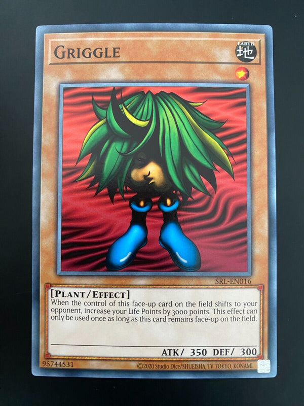 Yugioh Griggle SRL-EN016 Common Unlimited Edition NM/MINT