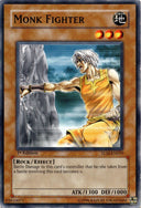 Yugioh Monk Fighter TLM-EN019 Common 1st Edition DAMAGED