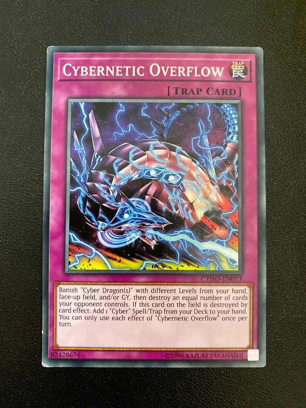 Yugioh Cybernetic Overflow CYHO-EN073 Common 1st Edition MP/LP