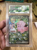Pokemon Lillie's Clefairy ex 184/159 Journey Together Holo ACE 9/PSA 9