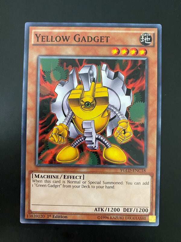 Yugioh Yellow Gadget YGLD-ENC18 Common 1st Edition NM/MINT