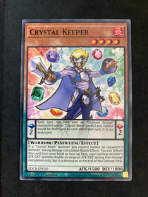 Yugioh Crystal Keeper SDCB-EN010 Common 1st Edition NM