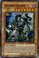 Yugioh Grinder Golem DP07-EN009 Super Rare 1st Edition MP/LP