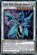 Yugioh Clear Wing Synchro Dragon LED8-EN001 Super Rare 1st Edition NM