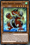 Yugioh Armed Dragon Thunder LV5 BLVO-EN003 Super Rare 1st Edition NM