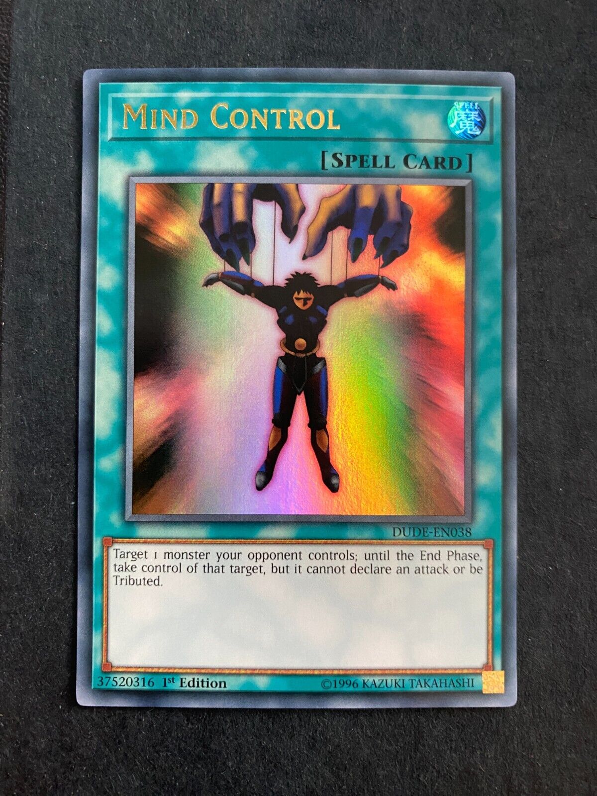 Yugioh Mind Control DUDE-EN038 Ultra Rare 1st Edition LP