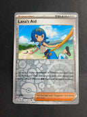 Pokemon Lana's Aid 155/167 Twilight Masquerade Reverse Holo NM