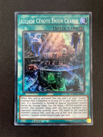 Yugioh Icejade Cenote Enion Cradle BACH-EN052 Super Rare 1st Edition NM