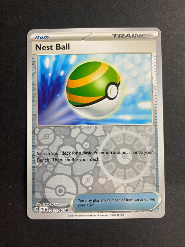 Pokemon Nest Ball 084/091 Padean Fates Reverse Holo NM