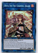 Yugioh Hiita the Fire Charmer, Ablaze RA04-EN074 Collector’s Rare 1st Edition NM