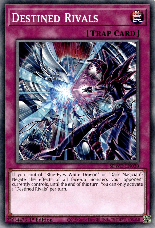 Yugioh Destined Rivals SDWD-EN030 Common 1st Edition NM