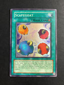 Yugioh Scapegoat SDJ-041 Super Rare Unlimited Edition HP/MP