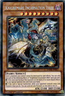 Yugioh Knightmare Incarnation Idlee DANE-EN017 Secret Rare 1st Edition VLP/NM
