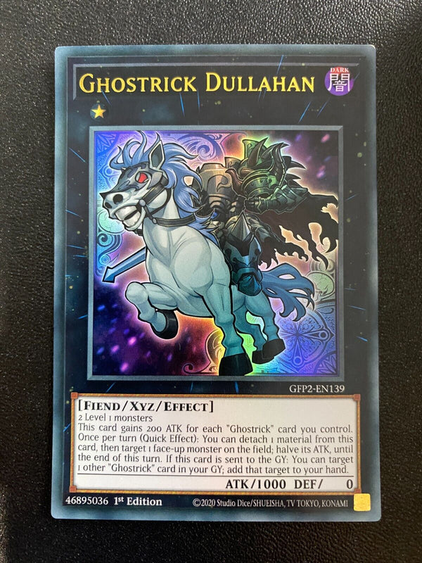 Yugioh Ghostrick Dullahan GFP2-EN139 Ultra Rare 1st Edition VLP/NM