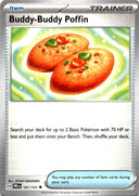 Pokemon Buddy Buddy Poffin 101/131 Prismatic Evolutions Non Holo NM