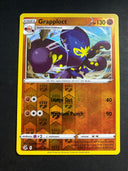 Pokemon Grapploct 153/264 Fusion Strike Reverse Holo NM