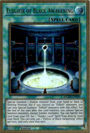 Yugioh Eldlixir of Black Awakening MGED-EN049 Premium Gold Rare 1st Edition NM