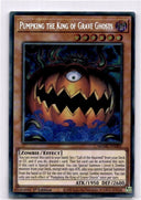 Yugioh Pumpking the King of Grave Ghosts MZMU-EN001 Secret Rare 1st Edition NM