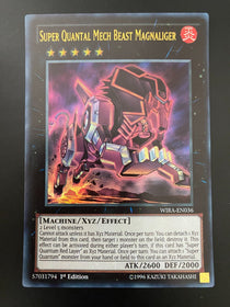 Yugioh Super Quantal Mech Beast Magnaliger WIRA-EN036 Ultra Rare 1st Edition NM