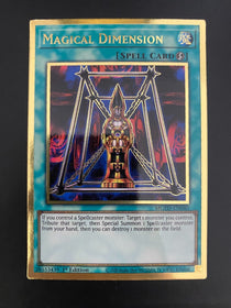 Yugioh Magical Dimension MGED-EN040 1st Edition Premium Gold Rare NM-MINT