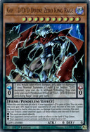 Yugioh D/D/D Divine Zero King Rage GFP2-EN080 Ultra Rare 1st Edition NM
