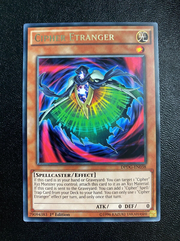 Yugioh Cipher Etranger DPDG-EN038 Rare 1st Edition NM