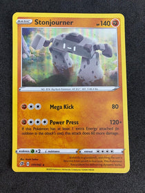 Pokemon Stonjourner 111/192 Rebel Clash Holo NM-MINT