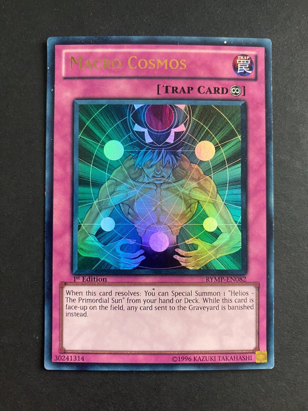 Yugioh Macro Cosmos RYMP-EN082 Ultra Rare 1st Edition MP