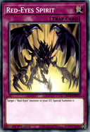 Yugioh Red-Eyes Spirit DLCS-EN071 Common 1st Edition NM